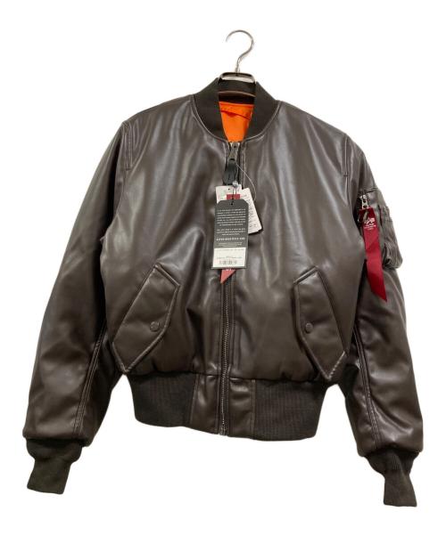 FREAK'S STORE（フリークスストア）FREAK'S STORE (フリークスストア) ALPHA (アルファ) REVERSIBLE MA-1 ブラウン サイズ:XL 未使用品の古着・服飾アイテム