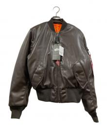 FREAK'S STORE×ALPHA（フリークスストア×アルファ）の古着「REVERSIBLE MA-1」｜ブラウン