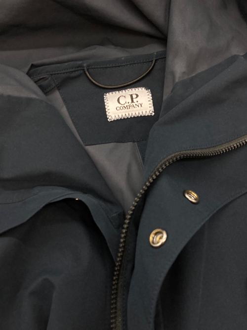 C.P COMPANY（シーピーカンパニー）C.P COMPANY (シーピーカンパニー) Long Parka Style Navy Blue Jacket ネイビー サイズ:48の古着・服飾アイテム