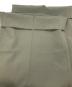 中古・古着 YOKE (ヨーク) WOOL TROPICAL 3PLEATED WIDE-LEG TROUSERS グリーン サイズ:2：21000円