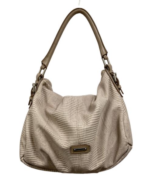 MaxMara（マックスマーラ）MaxMara (マックスマーラ) ワンショルダーバッグ ホワイトの古着・服飾アイテム