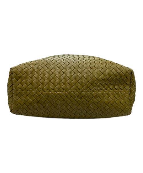 BOTTEGA VENETA（ボッテガベネタ）BOTTEGA VENETA (ボッテガベネタ) イントレチャートセミショルダーバッグ グリーンの古着・服飾アイテム