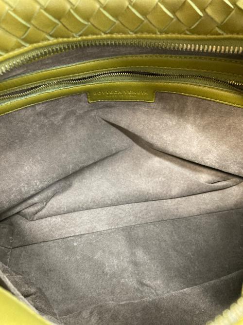 BOTTEGA VENETA（ボッテガベネタ）BOTTEGA VENETA (ボッテガベネタ) イントレチャートセミショルダーバッグ グリーンの古着・服飾アイテム