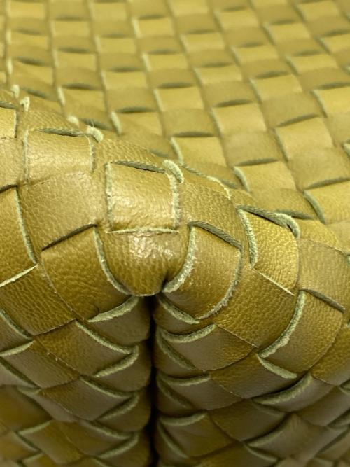 BOTTEGA VENETA（ボッテガベネタ）BOTTEGA VENETA (ボッテガベネタ) イントレチャートセミショルダーバッグ グリーンの古着・服飾アイテム