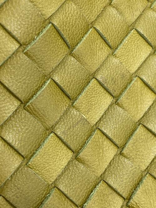 BOTTEGA VENETA（ボッテガベネタ）BOTTEGA VENETA (ボッテガベネタ) イントレチャートセミショルダーバッグ グリーンの古着・服飾アイテム