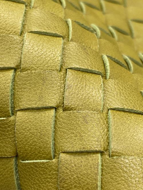 BOTTEGA VENETA（ボッテガベネタ）BOTTEGA VENETA (ボッテガベネタ) イントレチャートセミショルダーバッグ グリーンの古着・服飾アイテム