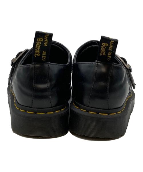 Dr.Martens（ドクターマーチン）Dr.Martens (ドクターマーチン) ハラコレザーシューズ ブラック サイズ:UK7の古着・服飾アイテム