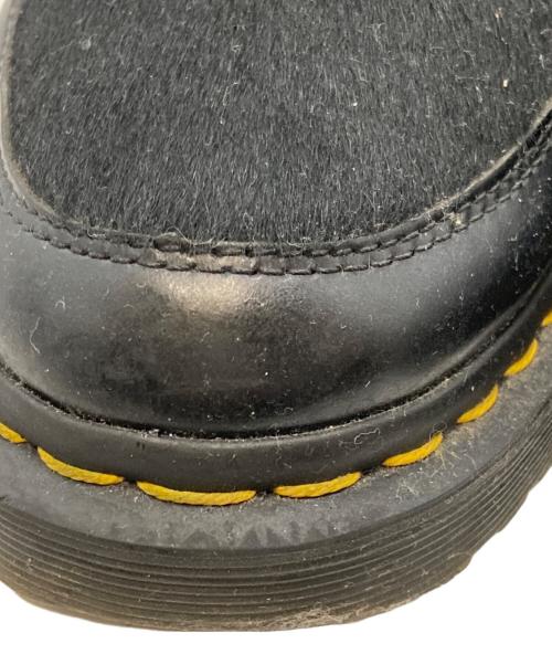 Dr.Martens（ドクターマーチン）Dr.Martens (ドクターマーチン) ハラコレザーシューズ ブラック サイズ:UK7の古着・服飾アイテム