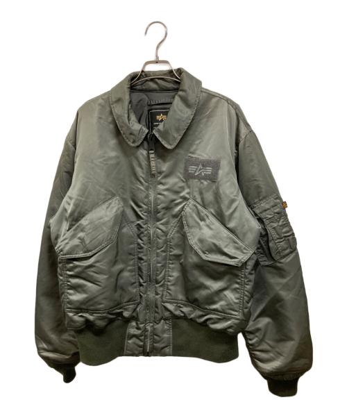 ALPHA（アルファ）ALPHA (アルファ) CWU-45P フライトジャケット カーキ サイズ:Ｌの古着・服飾アイテム