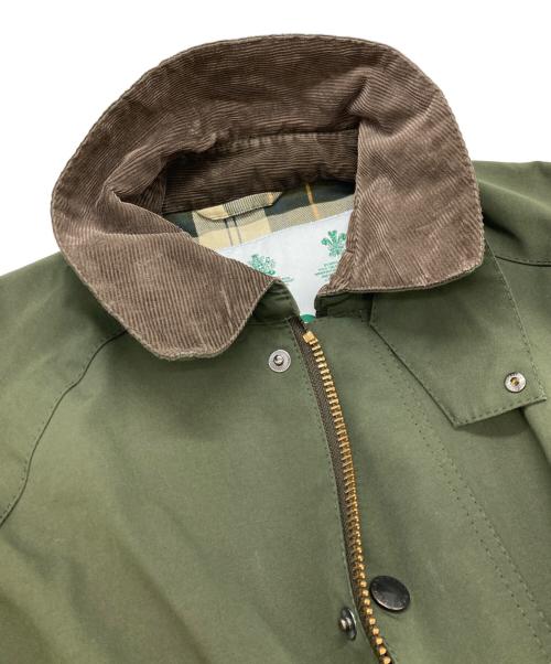 Barbour（バブアー）Barbour (バブアー) NEW BURGHLEY JACKET カーキ サイズ:40の古着・服飾アイテム