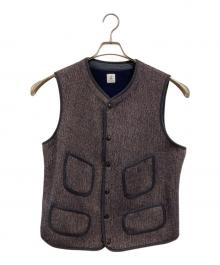ANATOMICA（アナトミカ）の古着「BB CLOTH VEST」｜ブラウン