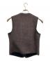 ANATOMICA (アナトミカ) BB CLOTH VEST ブラウン サイズ:不明：20000円