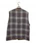 Barbour (バブアー) Paul Smith (ポールスミス) チェックライナーベスト ブラウン サイズ:36：25000円