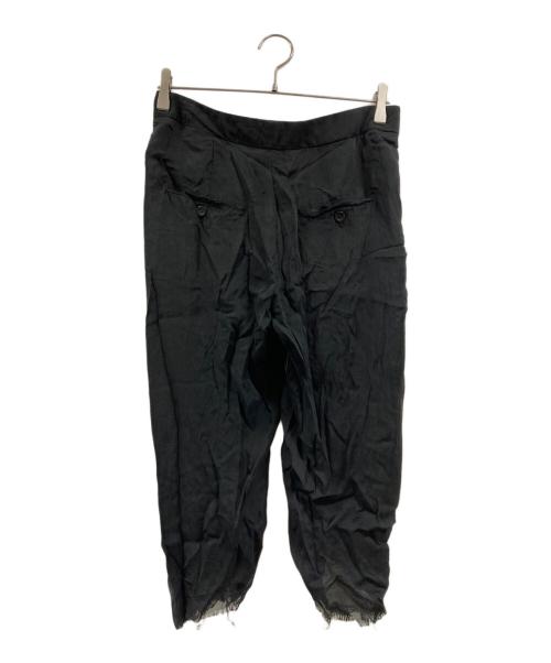 RICK OWENS（リックオウエンス）RICK OWENS (リックオウエンス) シルクパンツ ブラック サイズ:Mの古着・服飾アイテム