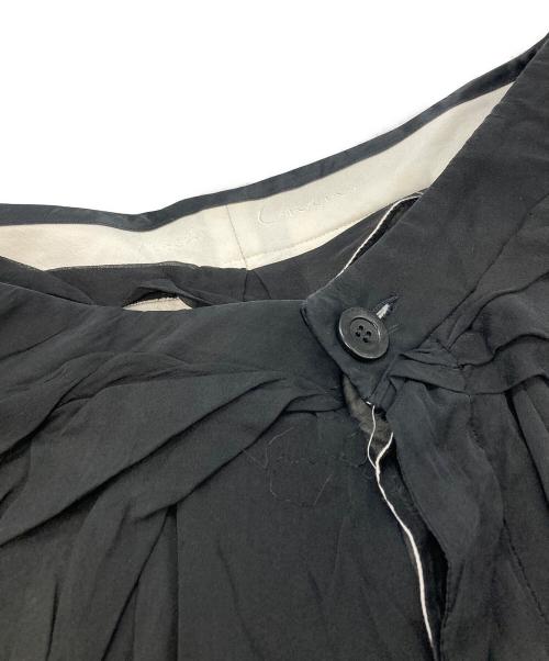 RICK OWENS（リックオウエンス）RICK OWENS (リックオウエンス) シルクパンツ ブラック サイズ:Mの古着・服飾アイテム