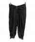 RICK OWENS（リックオウエンス）の古着「シルクパンツ」｜ブラック