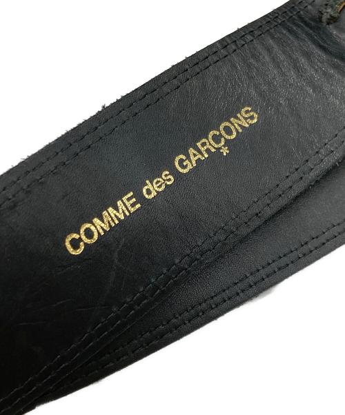 COMME des GARCONS（コムデギャルソン）COMME des GARCONS (コムデギャルソン) レザーベルト ブラックの古着・服飾アイテム
