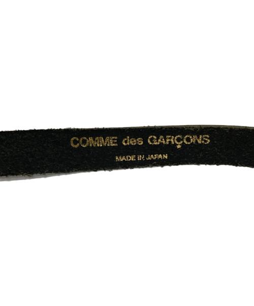 COMME des GARCONS（コムデギャルソン）COMME des GARCONS (コムデギャルソン) レザーショルダーカバー ブラックの古着・服飾アイテム