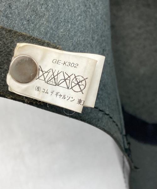 COMME des GARCONS（コムデギャルソン）COMME des GARCONS (コムデギャルソン) レザーショルダーカバー ブラックの古着・服飾アイテム