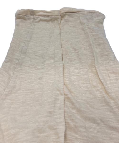 MM6 Maison Margiela（エムエムシックスメゾンマルジェラ）MM6 Maison Margiela (エムエムシックスメゾンマルジェラ) ロングスリーブカットソー ベージュ サイズ:表記なしの古着・服飾アイテム