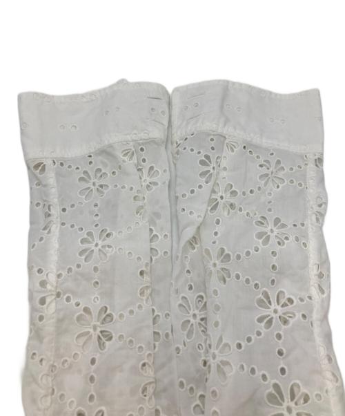 LOUIS VUITTON（ルイ ヴィトン）LOUIS VUITTON (ルイ ヴィトン) カットワークジャケット ホワイト サイズ:38の古着・服飾アイテム