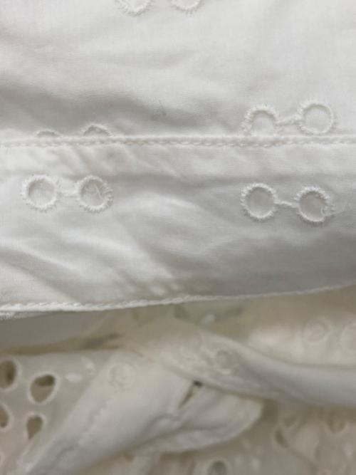 LOUIS VUITTON（ルイ ヴィトン）LOUIS VUITTON (ルイ ヴィトン) カットワークジャケット ホワイト サイズ:38の古着・服飾アイテム
