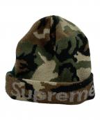 SUPREME×New Eraシュプリーム×ニューエラ）の古着「Split Beanie」｜グリーン