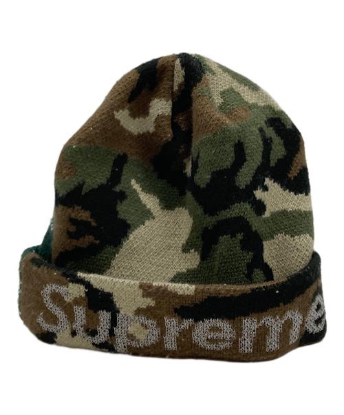 SUPREME（シュプリーム）SUPREME (シュプリーム) New Era (ニューエラ) Split Beanie グリーンの古着・服飾アイテム