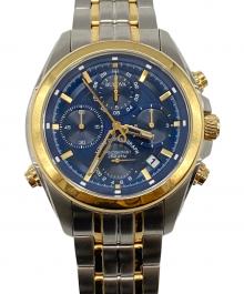 BULOVA（ブローバ）の古着「Precisionist Chronograph」｜ネイビー