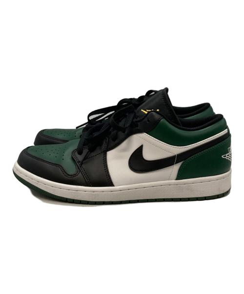 NIKE（ナイキ）NIKE (ナイキ) Air Jordan 1 Low グリーン×ホワイト サイズ:27.5の古着・服飾アイテム