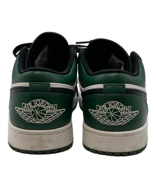 NIKE（ナイキ）NIKE (ナイキ) Air Jordan 1 Low グリーン×ホワイト サイズ:27.5の古着・服飾アイテム