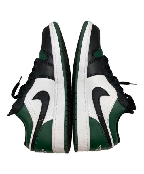 NIKE（ナイキ）NIKE (ナイキ) Air Jordan 1 Low グリーン×ホワイト サイズ:27.5の古着・服飾アイテム