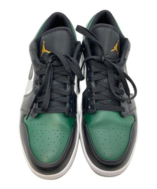NIKE（ナイキ）NIKE (ナイキ) Air Jordan 1 Low グリーン×ホワイト サイズ:27.5の古着・服飾アイテム