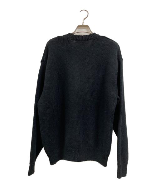 SUPREME（シュプリーム）SUPREME (シュプリーム) Contrast Logo Sweater ブラック サイズ:Sの古着・服飾アイテム