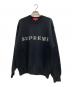 SUPREME（シュプリーム）の古着「Contrast Logo Sweater」｜ブラック