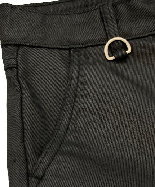 ASAPMODE（エイサップモード）ASAPMODE (エイサップモード) コーティングパンツ ブラック サイズ:Ｍの古着・服飾アイテム