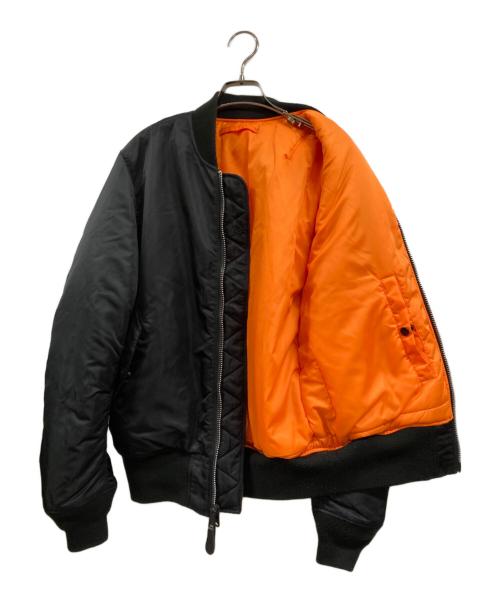ALPHA（アルファ）ALPHA (アルファ) MA-1ジャケット ブラック サイズ:Lの古着・服飾アイテム