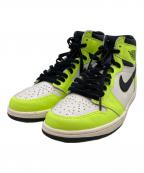 NIKEナイキ）の古着「Air Jordan 1 High OG "Volt/Visionaire"」｜イエロー