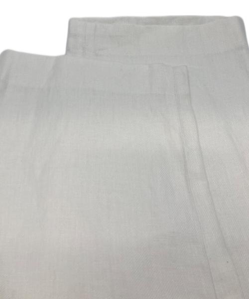 POLO RALPH LAUREN（ポロ・ラルフローレン）POLO RALPH LAUREN (ポロ・ラルフローレン) リネンスラックス ホワイト サイズ:38/32の古着・服飾アイテム