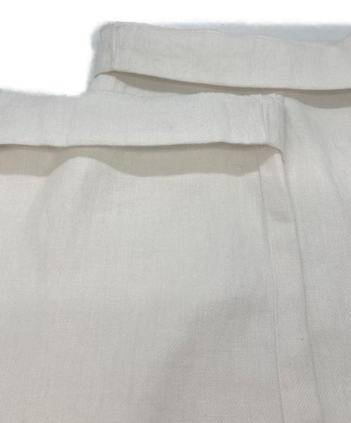 POLO RALPH LAUREN（ポロ・ラルフローレン）POLO RALPH LAUREN (ポロ・ラルフローレン) リネンスラックス ホワイト サイズ:38/32の古着・服飾アイテム