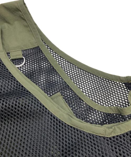 THE NORTH FACE（ザ ノース フェイス）THE NORTH FACE (ザ ノース フェイス) ユーティリティメッシュベスト グリーン サイズ:Mの古着・服飾アイテム