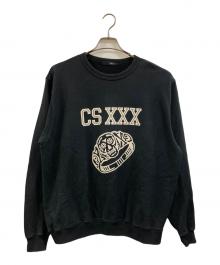 Hysteric Glamour（ヒステリックグラマー）の古着「SKULL RING スウェットシャツ」｜ブラック