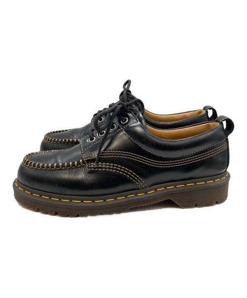 Dr.Martens（ドクターマーチン）Dr.Martens (ドクターマーチン) LOWELLレザーシューズ ブラック サイズ:9の古着・服飾アイテム