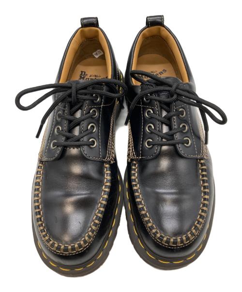 Dr.Martens（ドクターマーチン）Dr.Martens (ドクターマーチン) LOWELLレザーシューズ ブラック サイズ:9の古着・服飾アイテム
