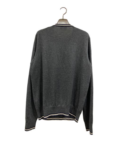 HERMES（エルメス）HERMES (エルメス) シルクカシミヤニット グレー サイズ:Mの古着・服飾アイテム