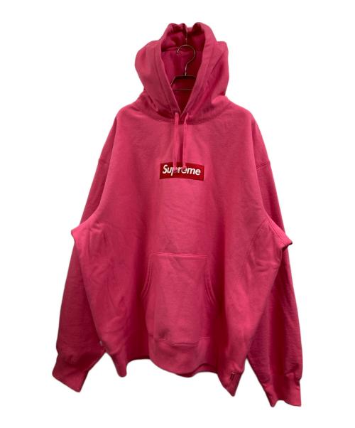 SUPREME（シュプリーム）SUPREME (シュプリーム) BOX LOGO HOODED SWEATSHIRT ピンク サイズ:XLの古着・服飾アイテム
