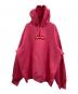 SUPREME（シュプリーム）の古着「BOX LOGO HOODED SWEATSHIRT」｜ピンク