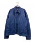 Schott（ショット）の古着「ジャージ ウエスタン ジャケット」｜ネイビー