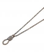JAM HOME MADEジャムホームメイド）の古着「ワールドエンドロープネックレス」｜シルバー