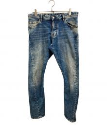 DSQUARED2（ディースクエアード）の古着「SEXY TWIST JEAN」｜ブルー